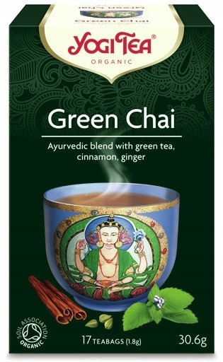Herbatka GREEN CZAI BIO 17x1,8g Yogi Tea