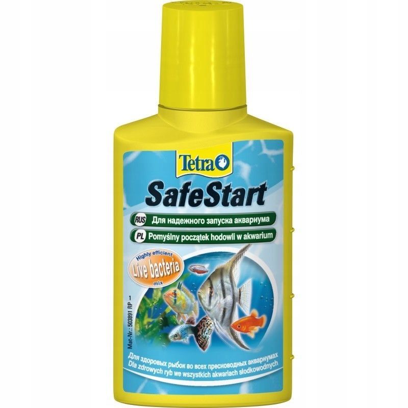 TETRA SAFE-START - BIO-STARTER ŻYWE BAKTERIE 100ml