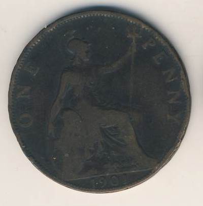 One Penny 1901r.