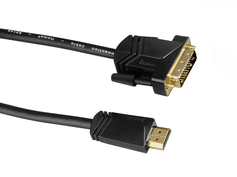 HAMA DŁUGI KABEL PRZEWÓD DVI HDMI DO MONITORA 5M 7281699694 oficjalne archiwum Allegro