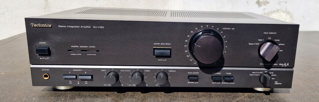 TECHNICS SU-V460 SOLIDNY WZMACNIACZ STEREO !
