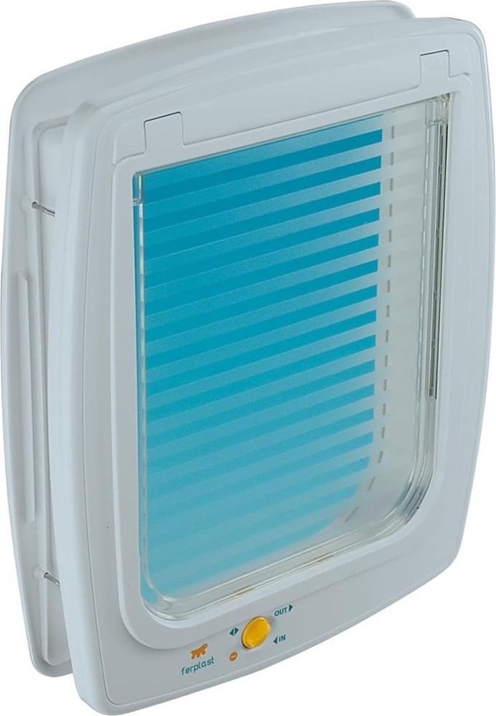 Drzwiczki dla średnich psów białe FERPLAST SWING 11