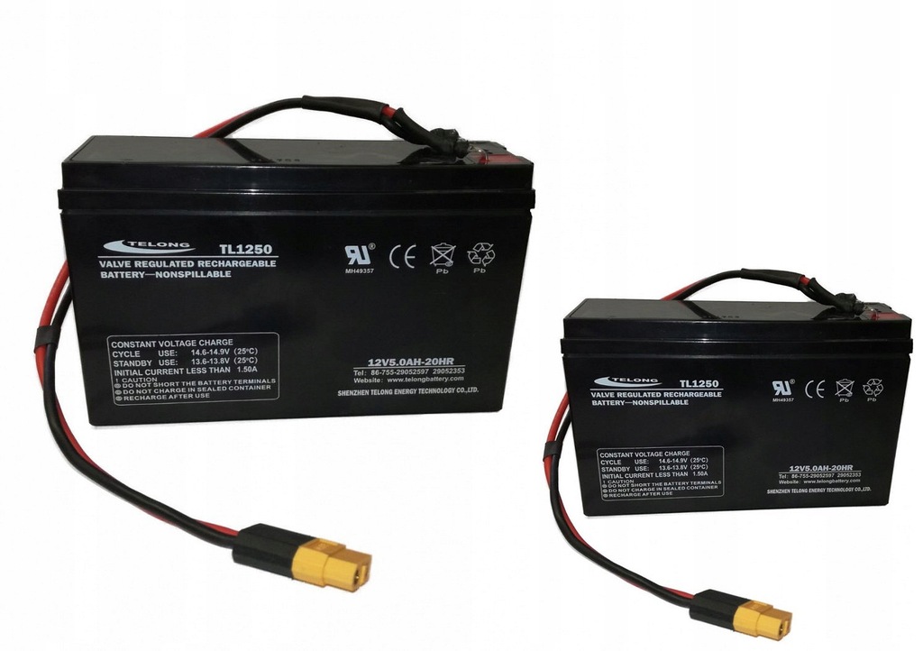 Mivardi - Batteries for Carp Scout 10Ah (set)