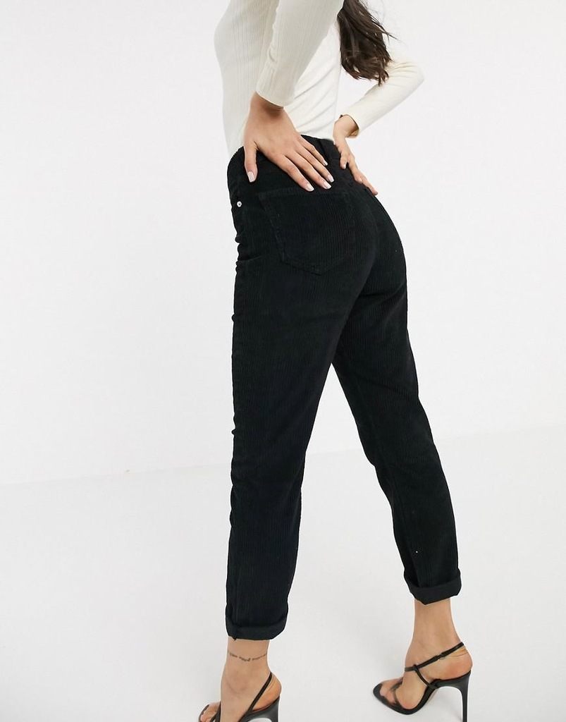 FDG102 RIVER ISLAND SPODNIE MOM JEANS 34