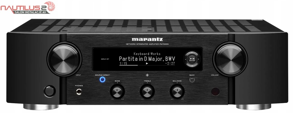 Купить СЕТЕВОЙ УСИЛИТЕЛЬ MARANTZ PM7000N ЧЕРНЫЙ HEOS: отзывы, фото, характеристики в интерне-магазине Aredi.ru