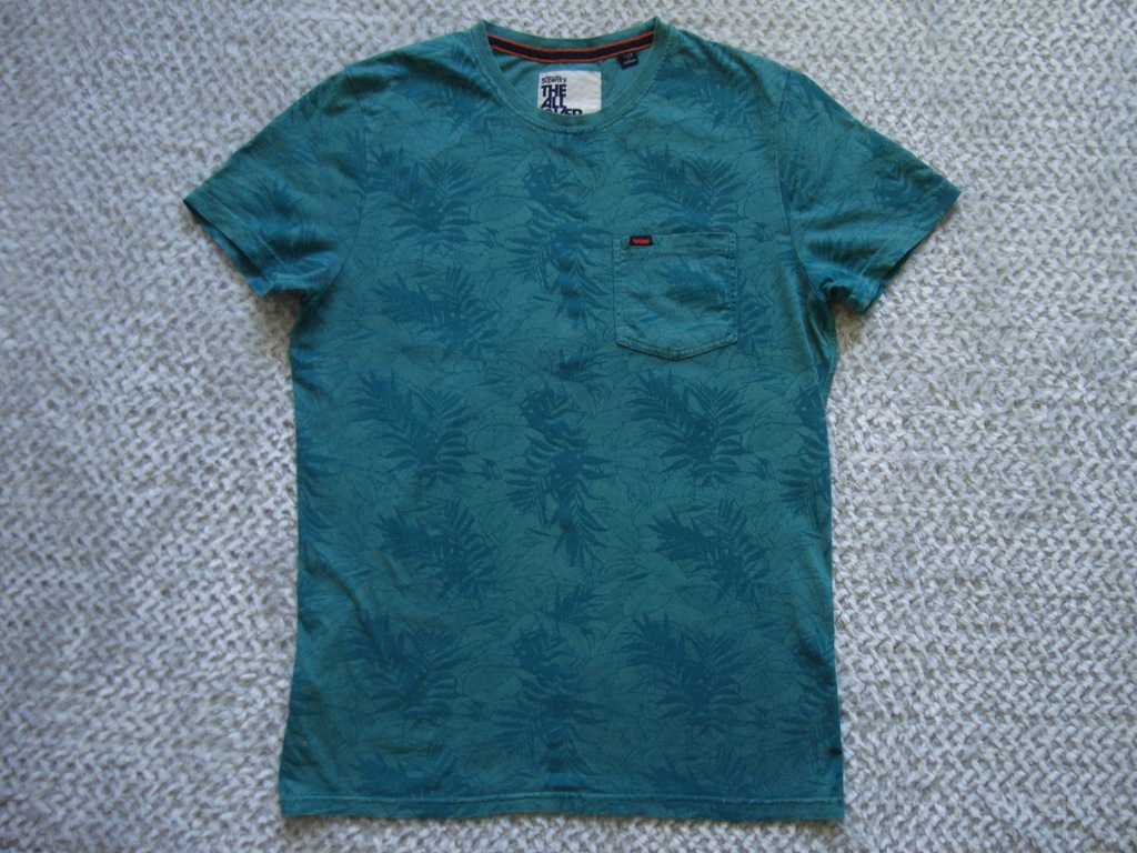 Superdry T-shirt męski M styl Vintage,