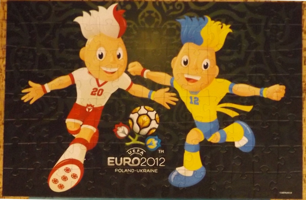 Puzzle Euro 2012 (104 elementy)