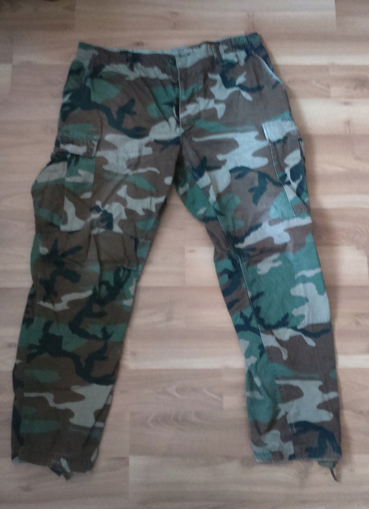 Spodnie wojskowe BDU large regular ripstop cotton