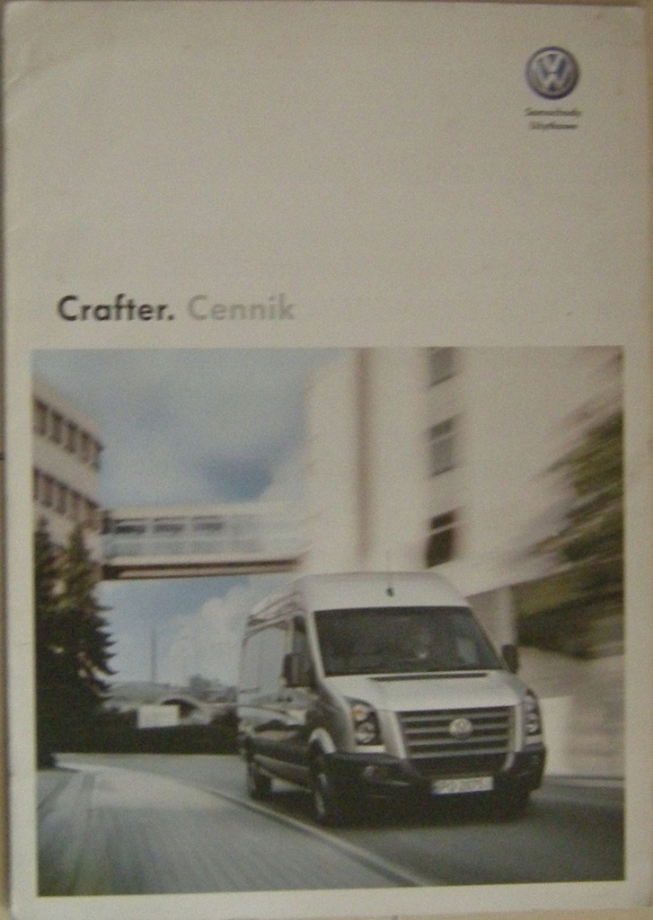Prospekt-folder-VW Crafter cennik-2009r-