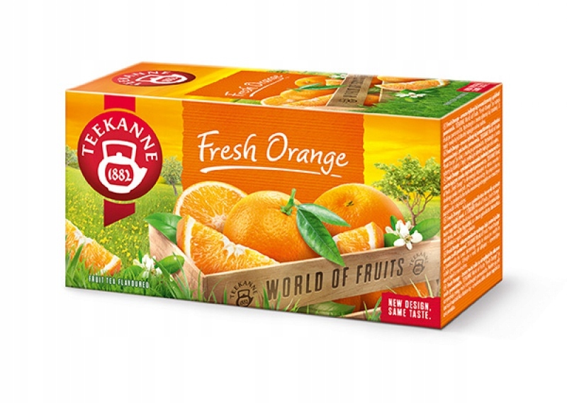 Herbata TEEKANNE Fresh Orange 20 kopert