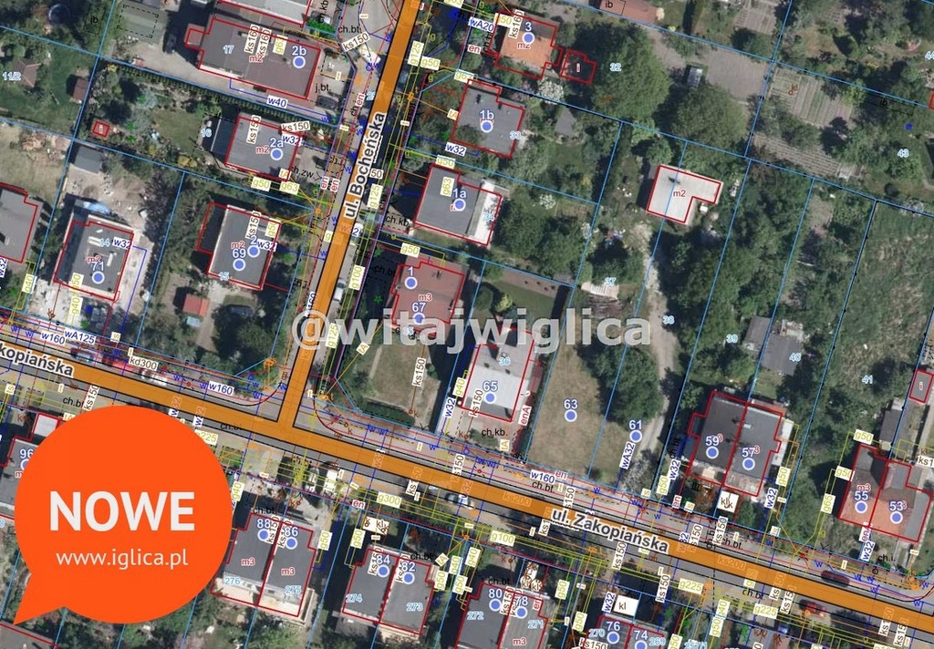 Działka, Wrocław, Fabryczna, 1403 m²