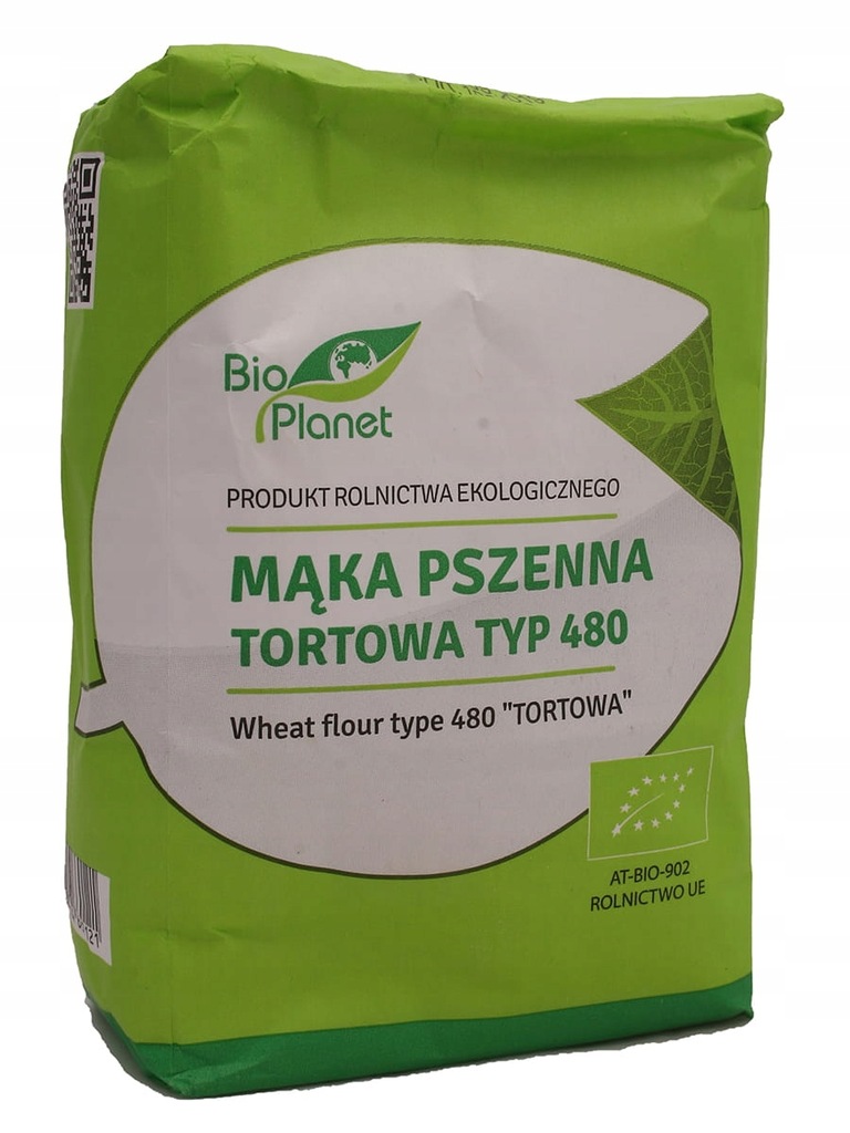 Mąka pszenna typ 480 BIO - Bio Planet - 1000g