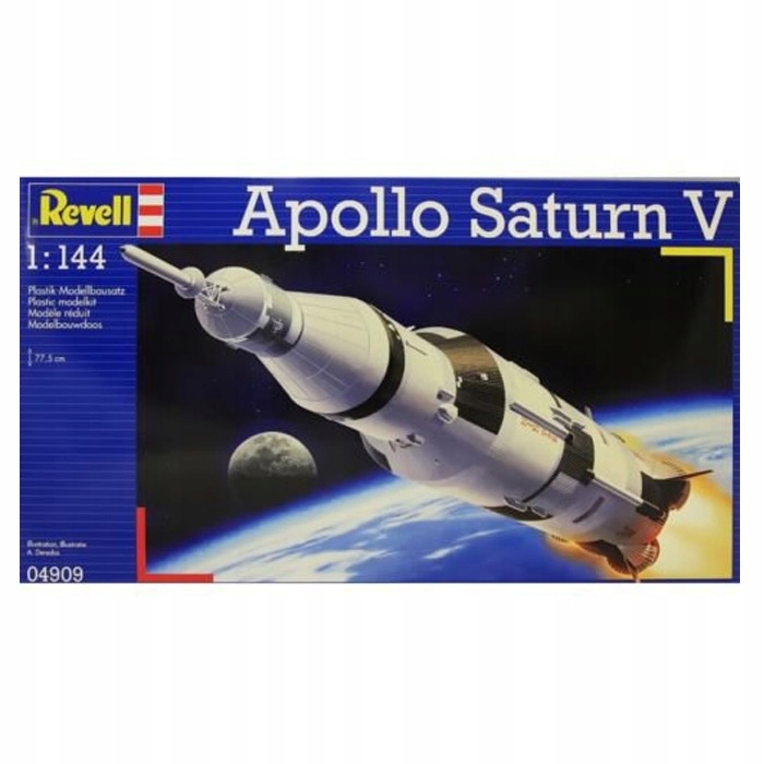 Купить REVELL APOLLO SATURN ROCKET V 04909 1:144 8+: отзывы, фото, характеристики в интерне-магазине Aredi.ru