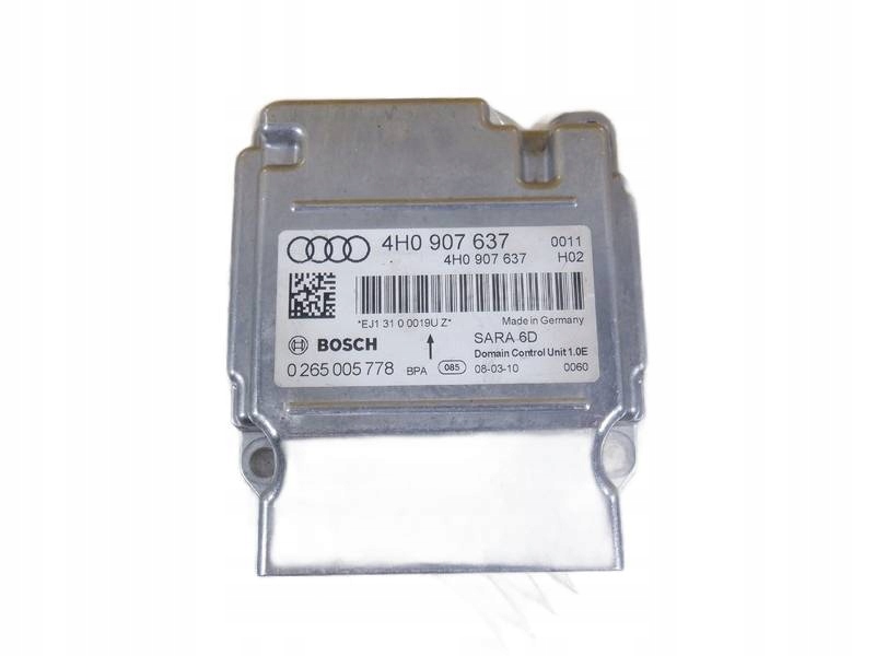 AUDI A8 4H MODUŁ SENSOR PODUSZEK 4H0907637