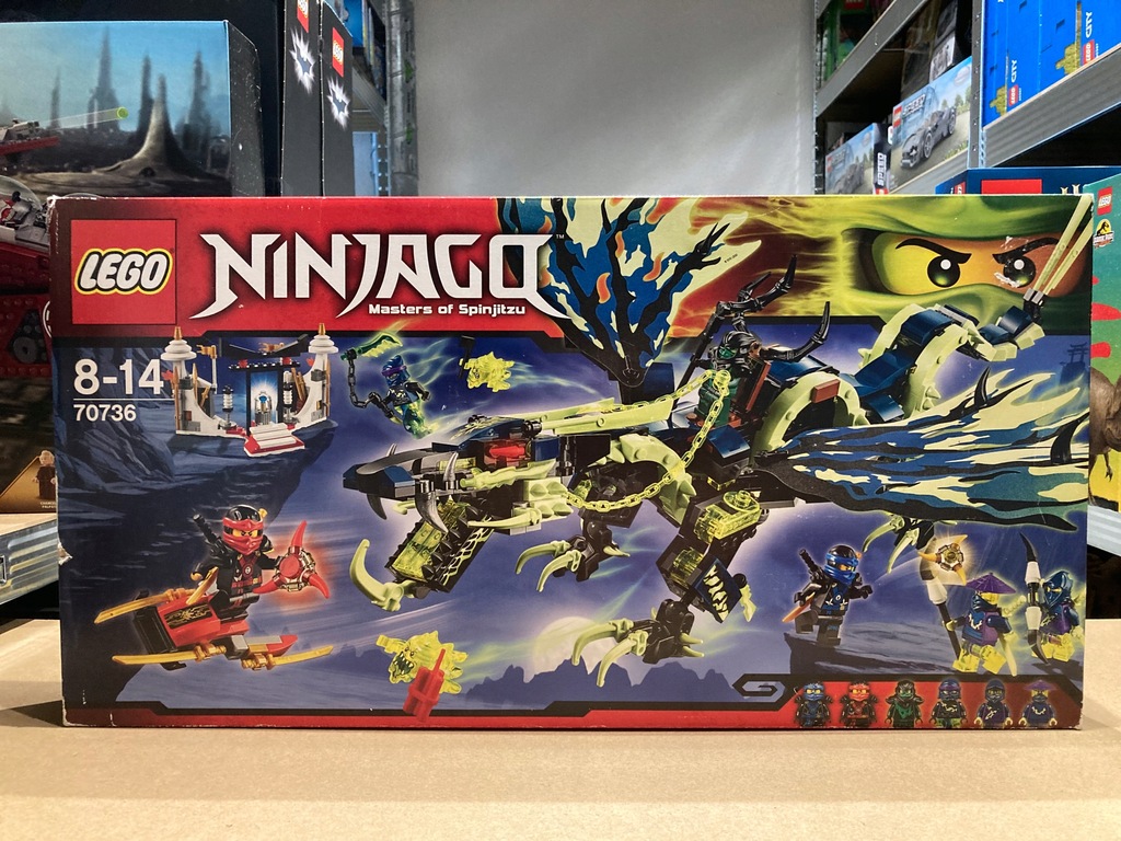 LEGO 70736 Ninjago| Atak Smoka Morro