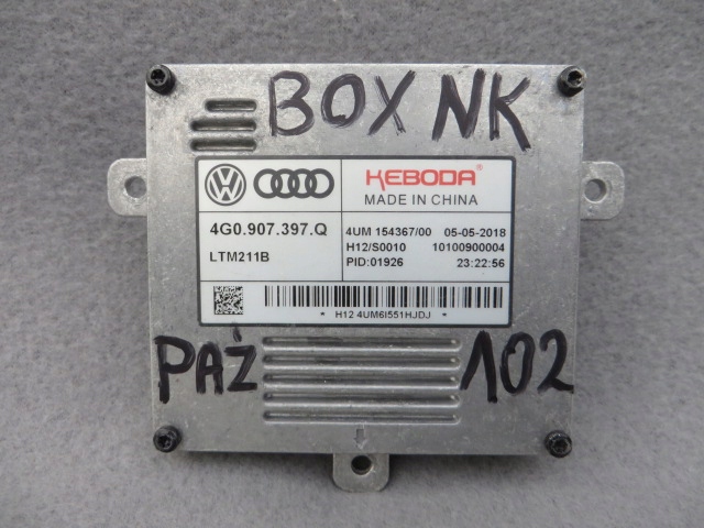 Audi A3 A6 Q3 RS3 RS6 RSQ3 Przetwornica Moduł Sterownik LED NOWY 4G0907397Q