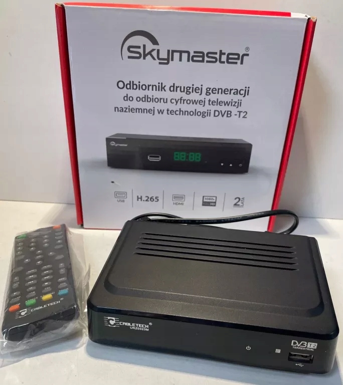 DEKODER DVB-T2 CABLETECH URZ0323M