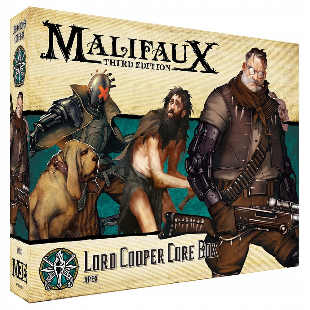 Lord Cooper Core Box, Malifaux 3rd Edition
