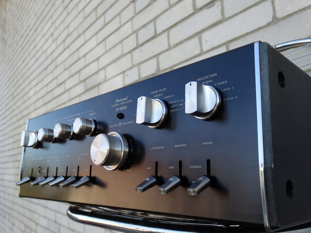 SANSUI AU-6600 PORZĄDNY MARKOWY WZMACNIACZ! - 8629004075