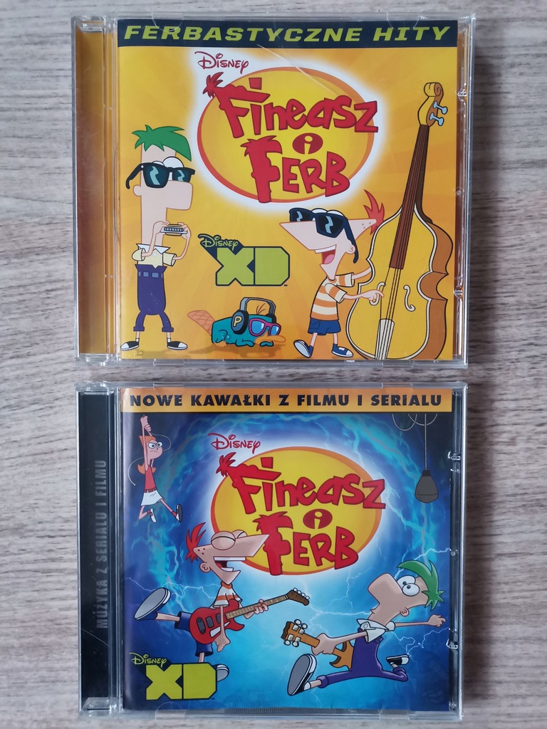 Fineasz i Ferb Piosenki z serialu Soundtrack 2xCD