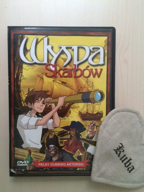 DVD  WYSPA SKARBÓW  stan BDB  dubbing