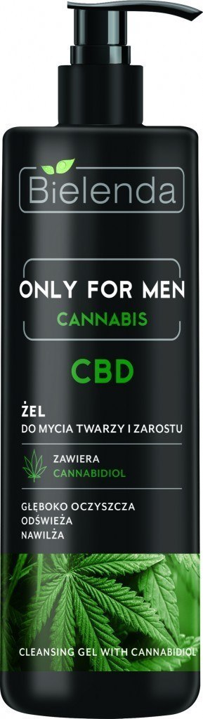 Bielenda Only for Men Cannabis CBD Żel do mycia tw