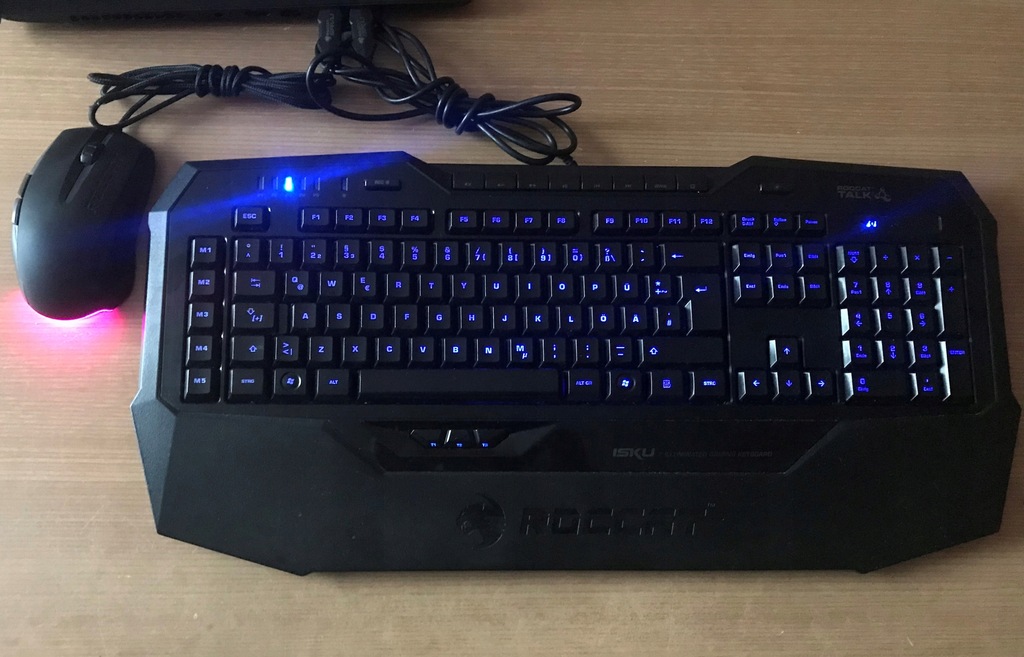 Klawiatura mysz ROCCAT SAVU ISKU Podświetlane GAME