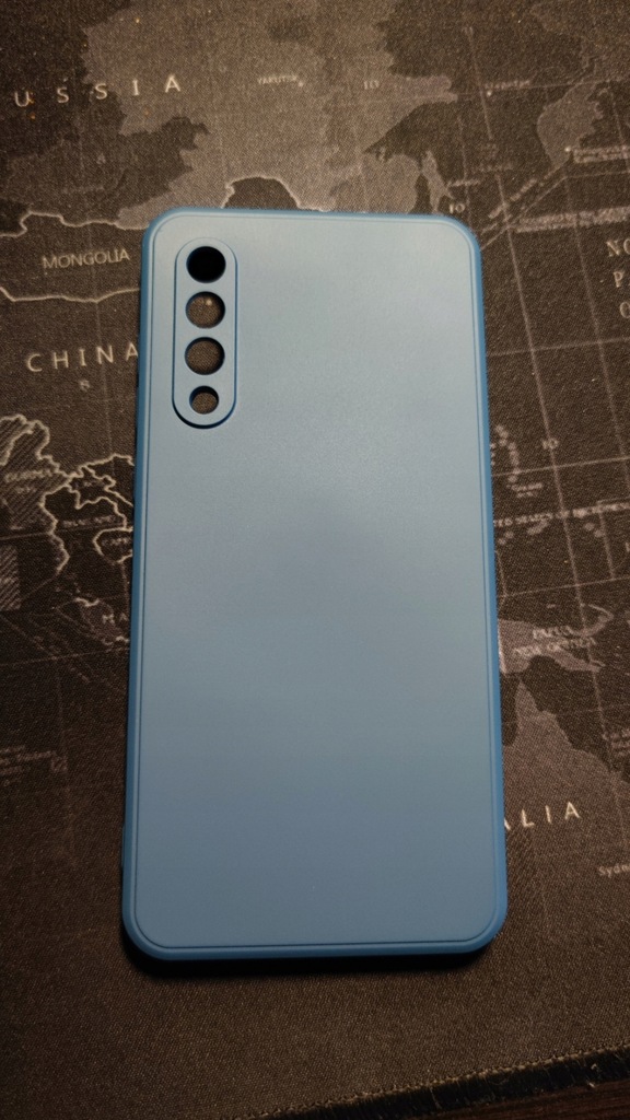 Etui Xiaomi Mi 9 silikonowe niebieskie navy blue