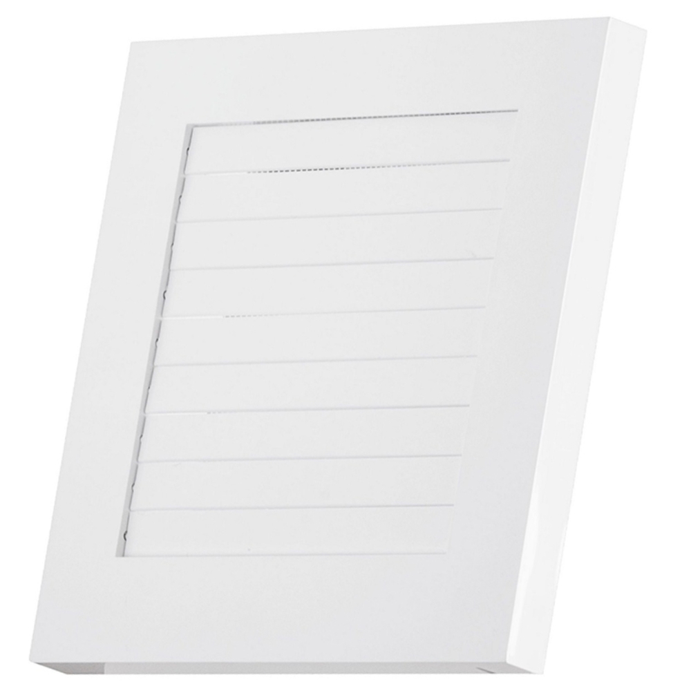 Kratka wentylacyjna 135x135mm - 174x174mm żaluzja tworzywo biała D135 Imper