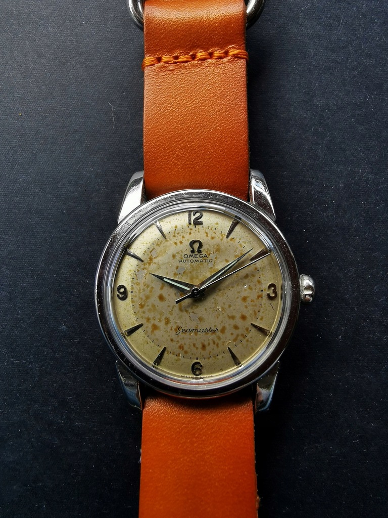 Omega Seamaster bumper cal.354 Pie Pan Two Tone