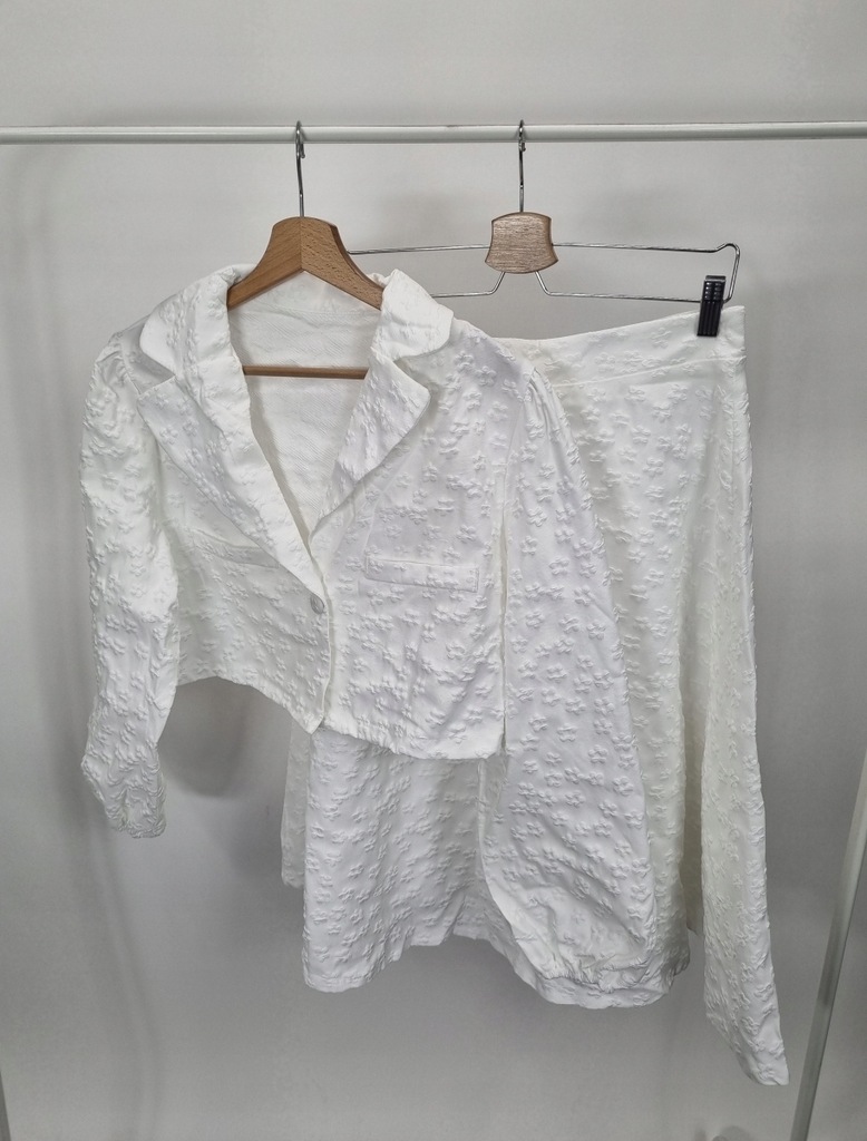 SHEIN KOMPLET DAMSKI KORONKOWY L 364