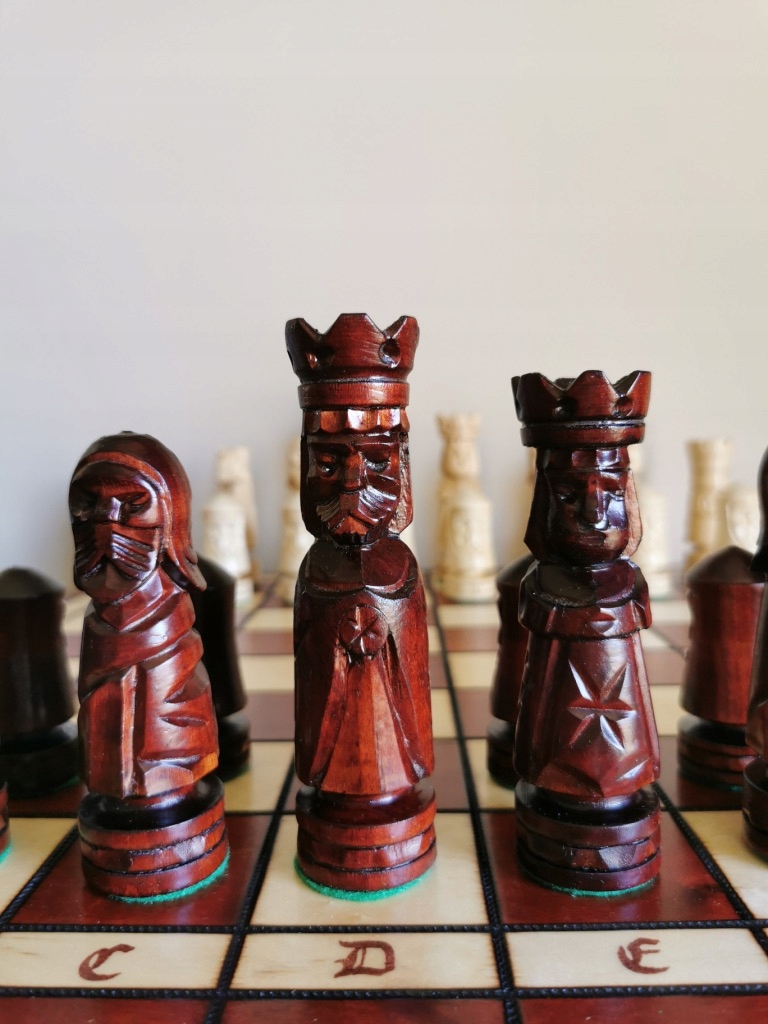 Купить Замковые шахматы 49 см, ручная работа в Польше.: отзывы, фото, характеристики в интерне-магазине Aredi.ru