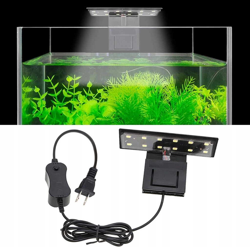 Senzeal X3 Libra oświetlenie do akwarium US 6W 12