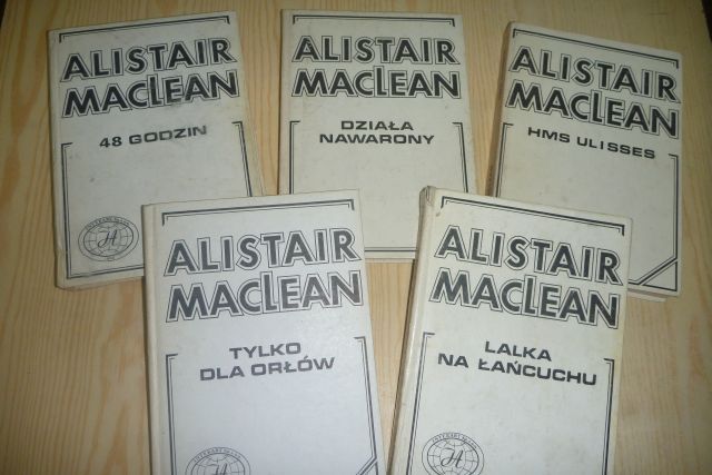 KSIĄŻKI ZESTAW ALISTAIR MACLEAN