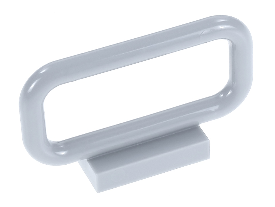 LEGO Pa????k p??otek barierka 1x4x2 6187 szary jasny - 10681424868 - oficjalne archiwum Allegro