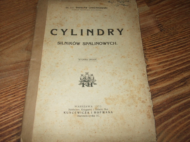 Cylindry silników spalinowych. Wiesław Chrzanowski