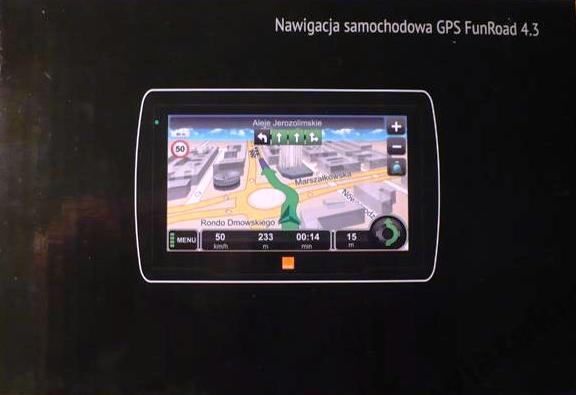 NAWIGACJA MapaMap FunRoad 4.3" 128 MB RAM AM