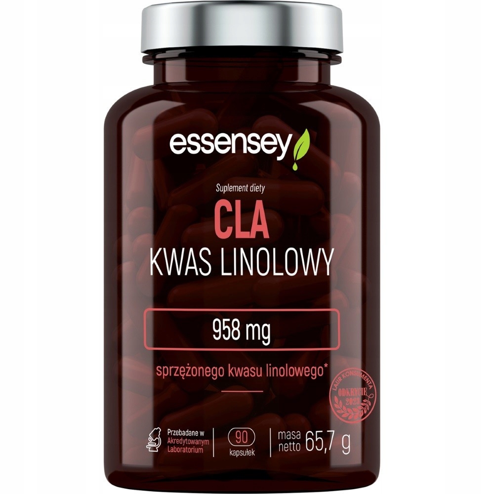 Essensey Kwas Linolowy CLA - 90 kapsułek