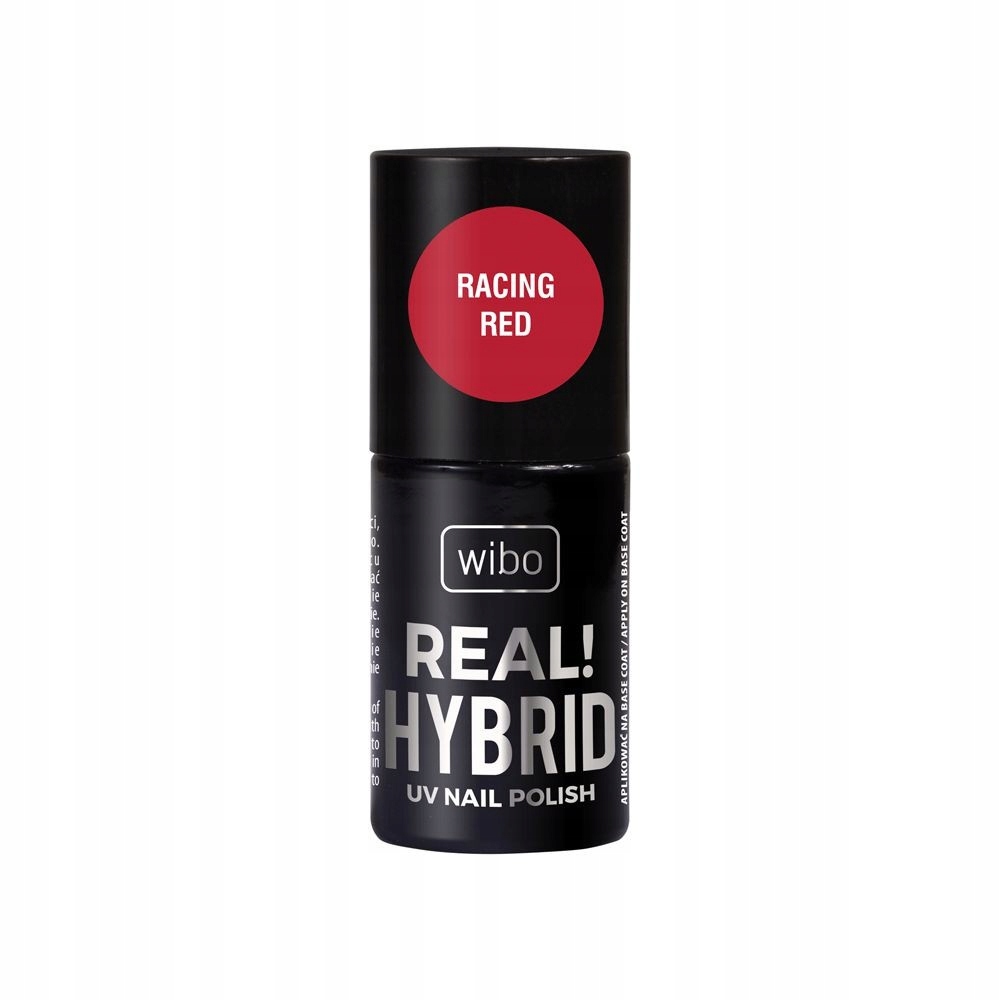 WIBO lakier Real Hybrid Nail Polish RACING RED