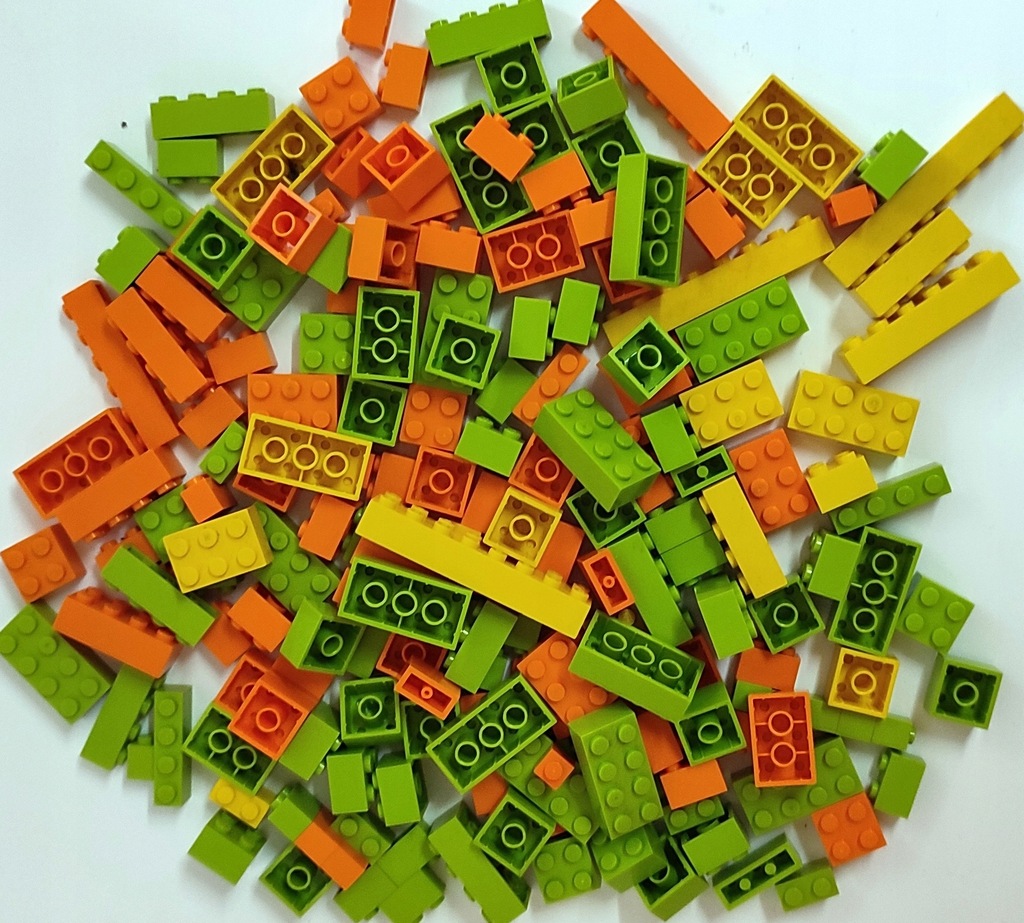 Klocki LEGO MIX cegły LImonka 100% oryg 0,25