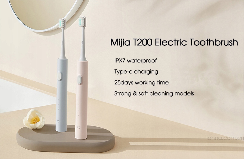 Купить Электрическая звуковая зубная щетка Mi Mijia T200: отзывы, фото, характеристики в интерне-магазине Aredi.ru