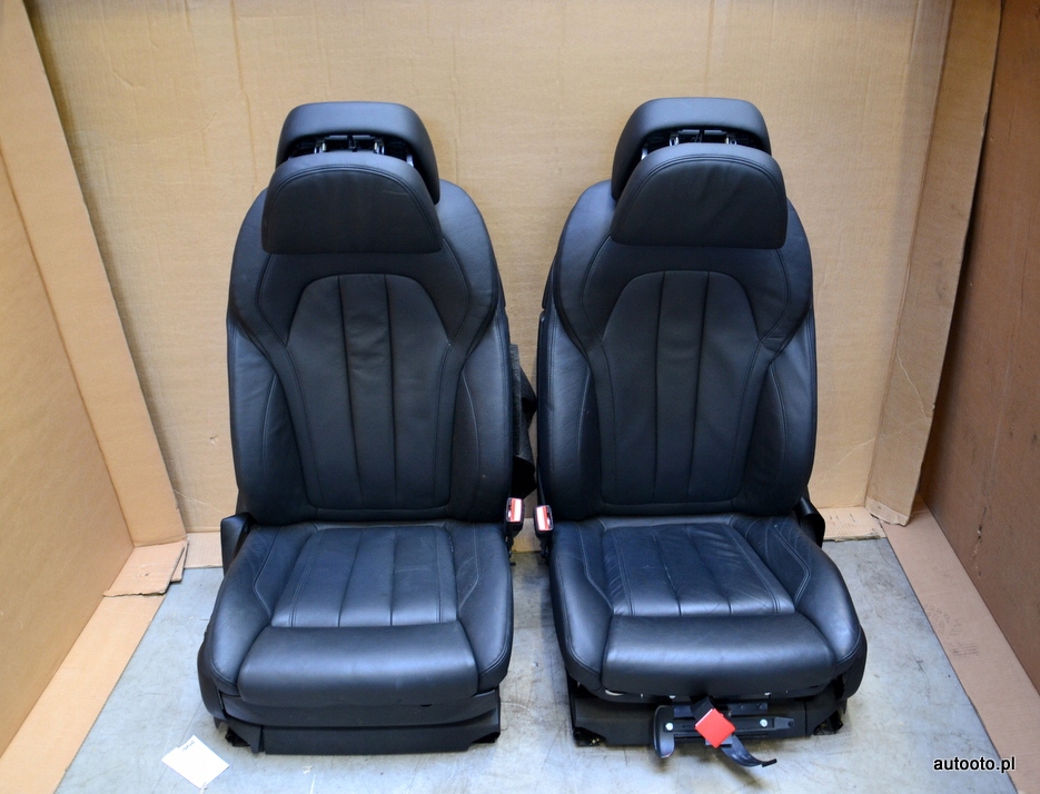 BMW X5 F15 fotele komfort tapicerka skóra LCSW