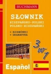 Słownik 3w1 hiszpańsko-polski, polsko-hiszpański