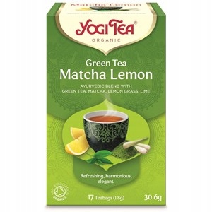 Herbata zielona ekspresowa MATCHA LEMON Yogi Tea