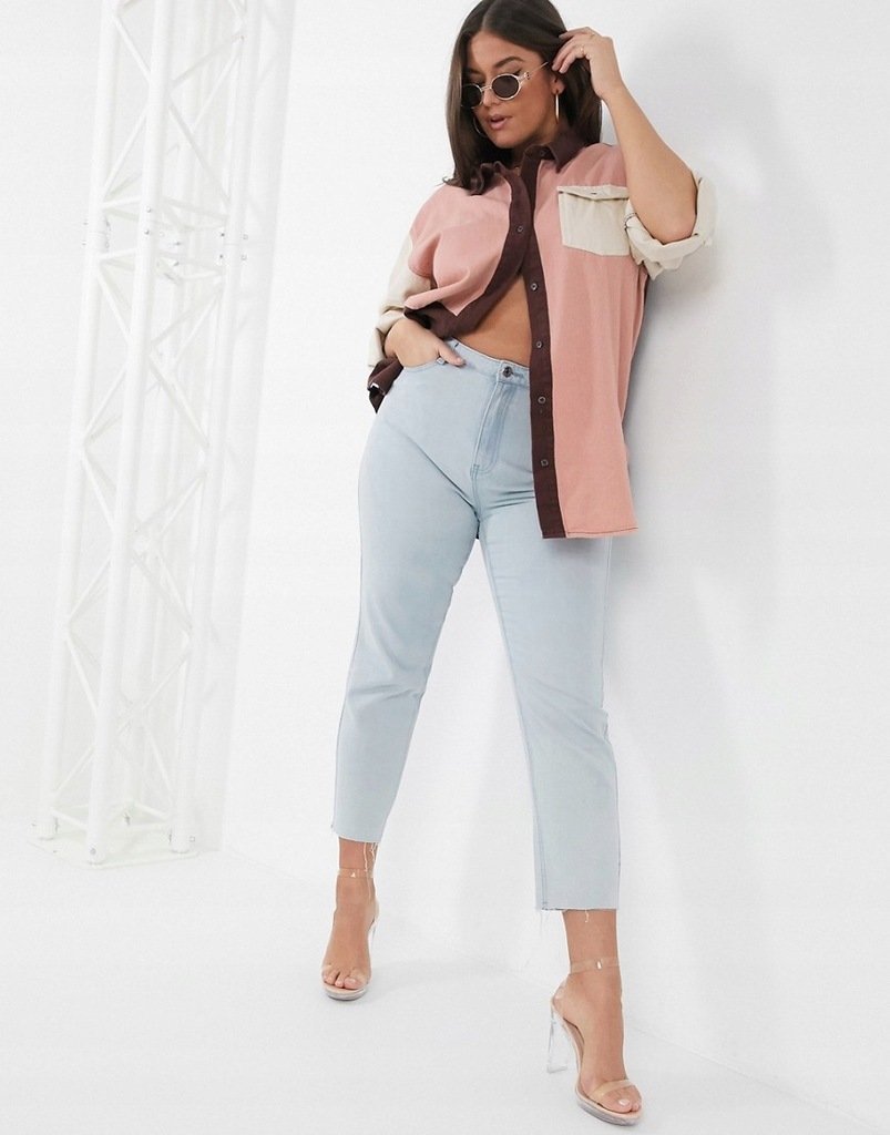 G-2-19-7 MISSGUIDED PLUS OVERSIZE KOSZULA R.44