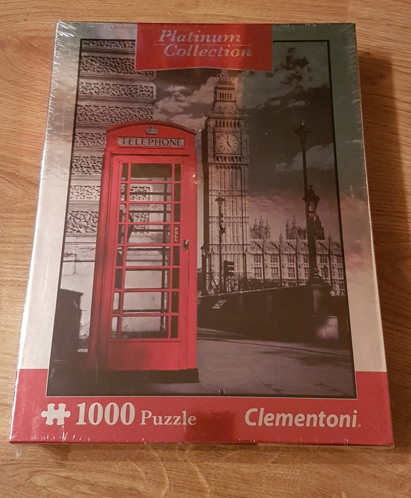 Puzzle 1000 Clementoni Londyn Platinum Collection