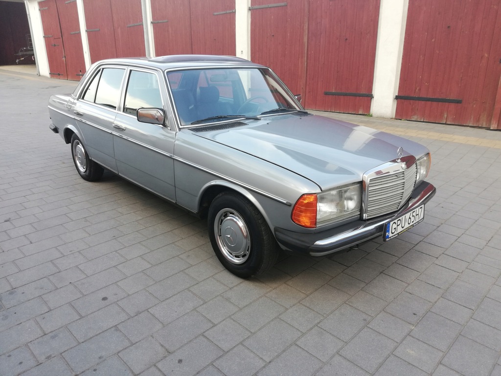 Wynajem Mercedes W123 do ślubu, imprez itp