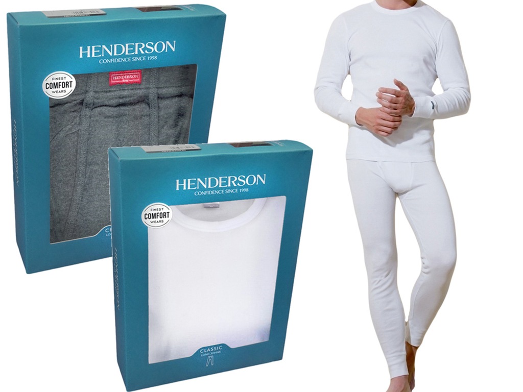 KOMPLET HENDERSON BASIC , koszulka kalesony , XL