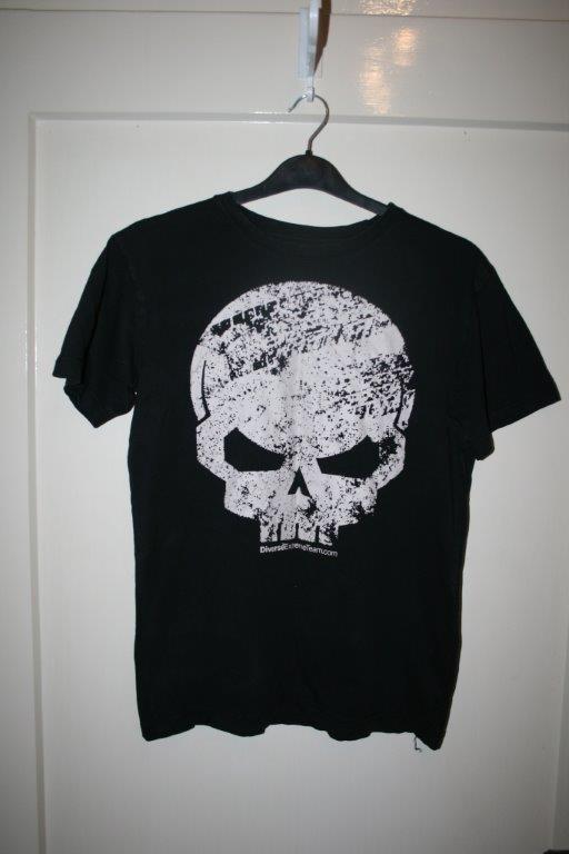 t-shirt koszulka męska czarny Diverse S/M