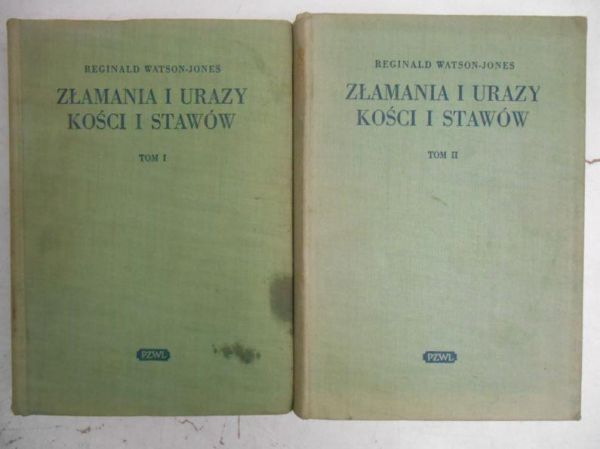 Złamania i urazy kości i stawów tom I-II